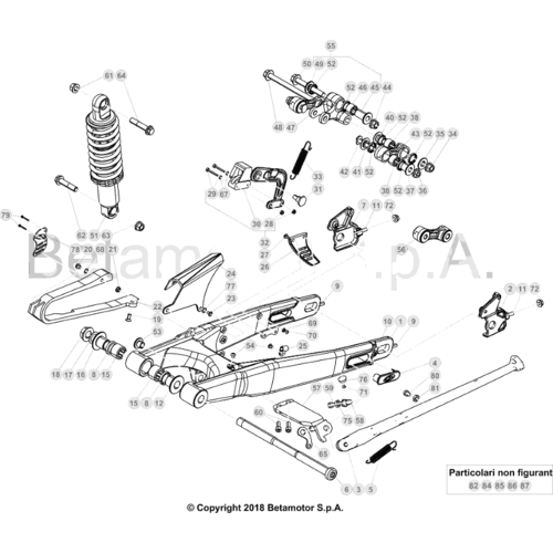 33 SWING ARM/REAR SUSPENSION