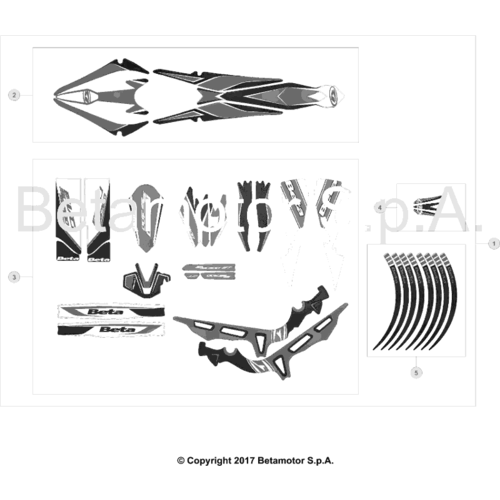 43 PLASTIC ACCESSORIES/SEAT/TANK