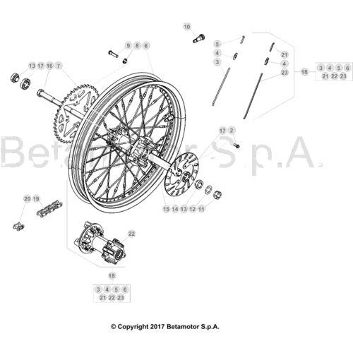 42 REAR WHEEL