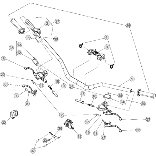 35 HANDLEBAR/CONTROLS
