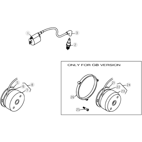 10 IGNITION - FROM CHASSIS 202700 TO 249999