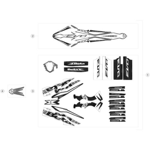 43 PLASTIC ACCESSORIES/SEAT/TANK