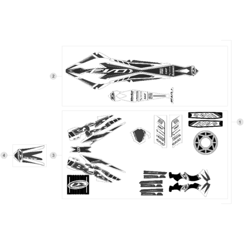 43 PLASTIC ACCESSORIES/SEAT/TANK