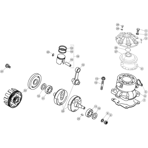 02 CRANKSHAFT/PISTON/BALANCER SHAFT