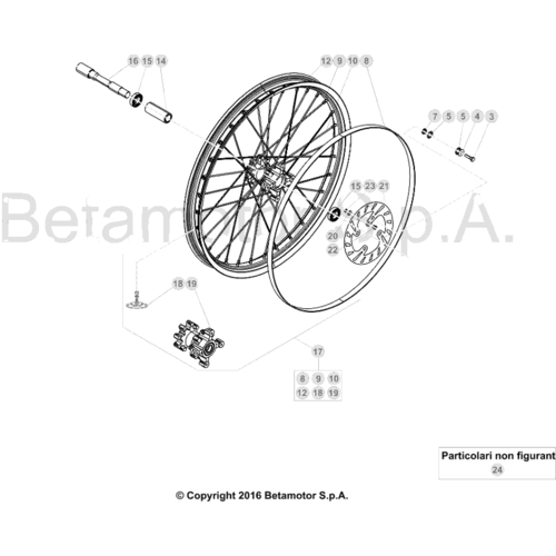 41 FRONT WHEEL