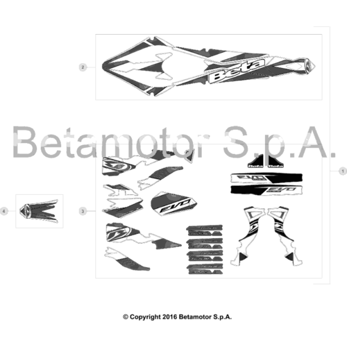 43 PLASTIC ACCESSORIES/SEAT/TANK