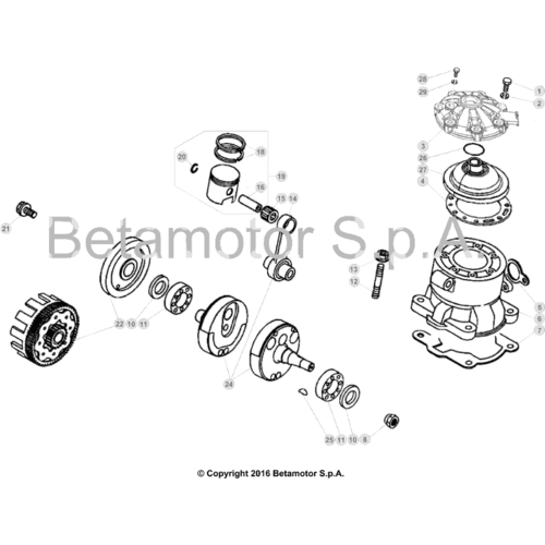 02 CRANKSHAFT/PISTON/BALANCER SHAFT