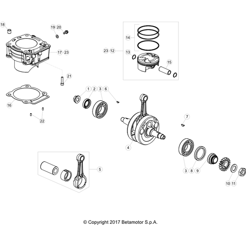02 CRANKSHAFT/PISTON/BALANCER SHAFT