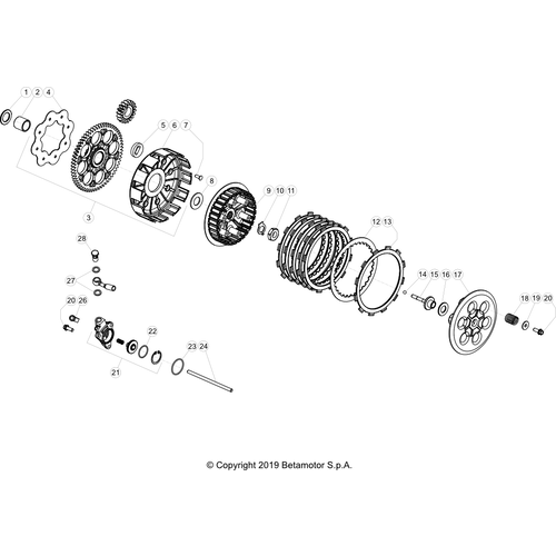 03 PRIMARY GEAR CPL./CLUTCH