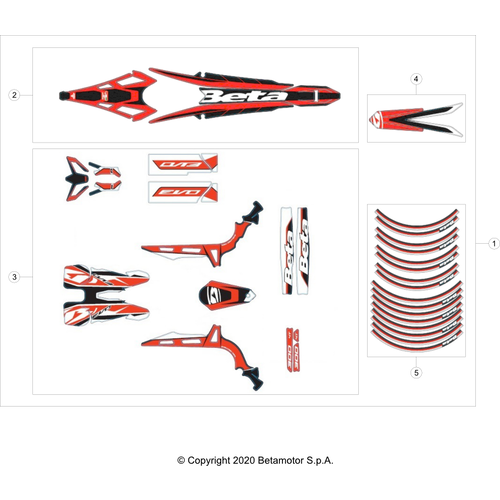 43 PLASTIC ACCESSORIES/SEAT/TANK