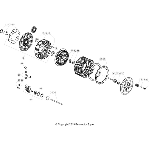 03 PRIMARY GEAR CPL./CLUTCH