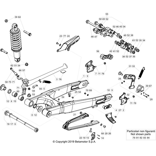 33 SWING ARM/REAR SUSPENSION