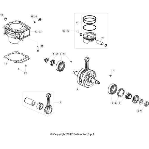 02 CRANKSHAFT/PISTON/BALANCER SHAFT