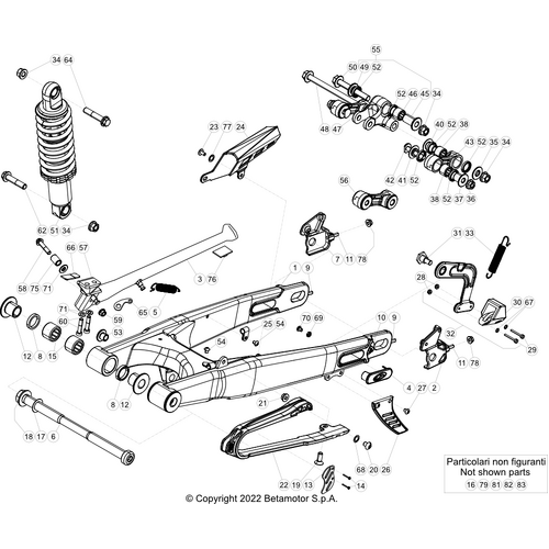 33 SWING ARM/REAR SUSPENSION