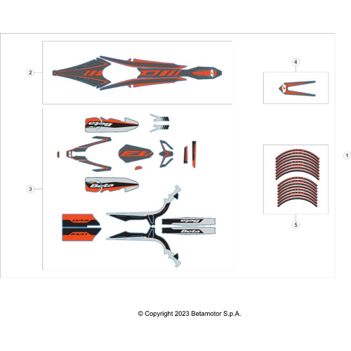 43 PLASTIC ACCESSORIES/SEAT/TANK