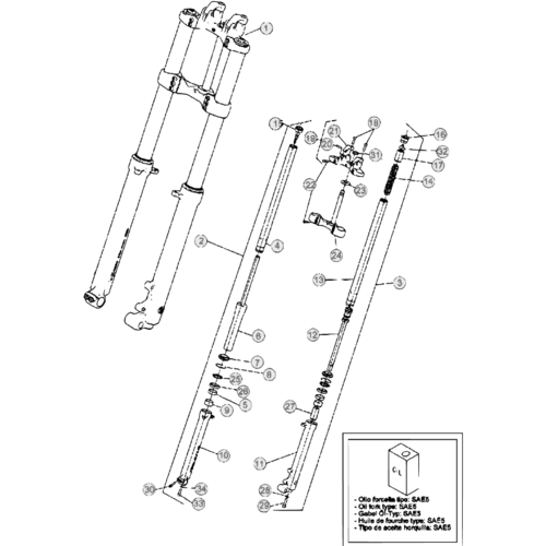 34 FRONT FORK