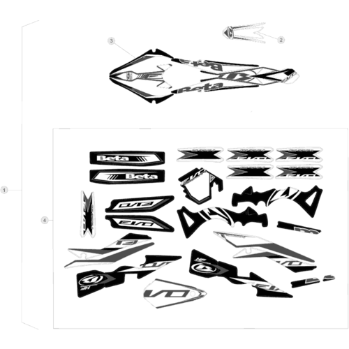 43 PLASTIC ACCESSORIES/SEAT/TANK