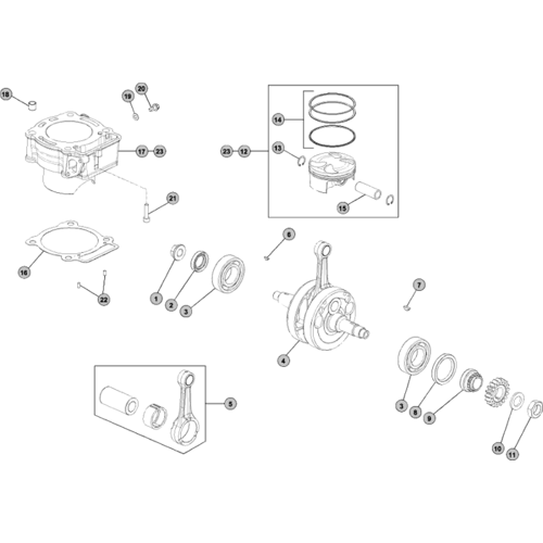 02 CRANKSHAFT/PISTON/BALANCER SHAFT