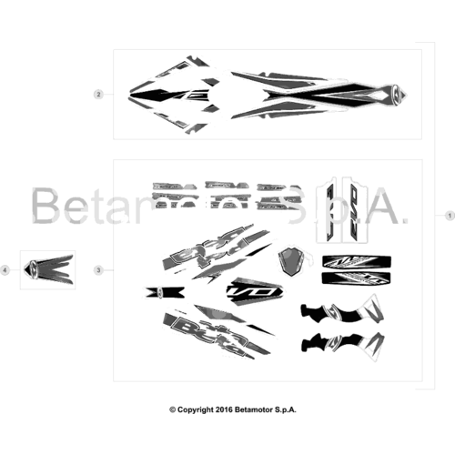 43 PLASTIC ACCESSORIES/SEAT/TANK