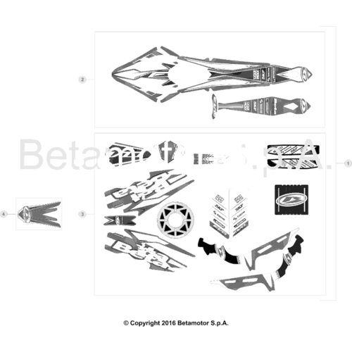 43 PLASTIC ACCESSORIES/SEAT/TANK