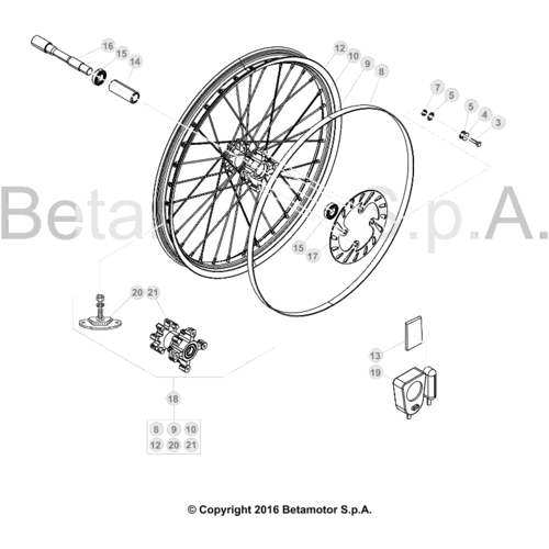 41 FRONT WHEEL