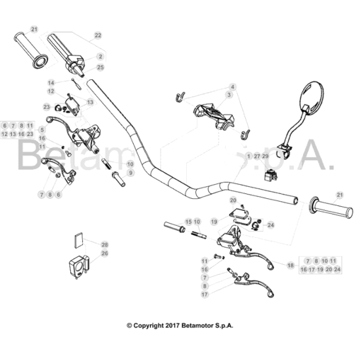 35 HANDLEBAR/CONTROLS