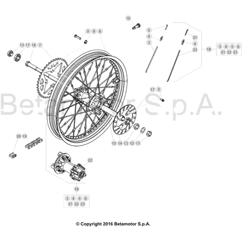 42 REAR WHEEL