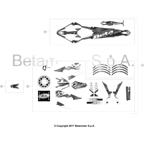 43 PLASTIC ACCESSORIES/SEAT/TANK