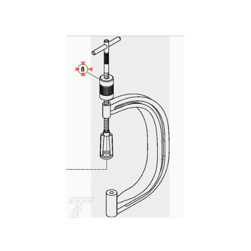 VALVE SPRING COMPRESSOR 4ST TRIALS/ENDURO MY07>