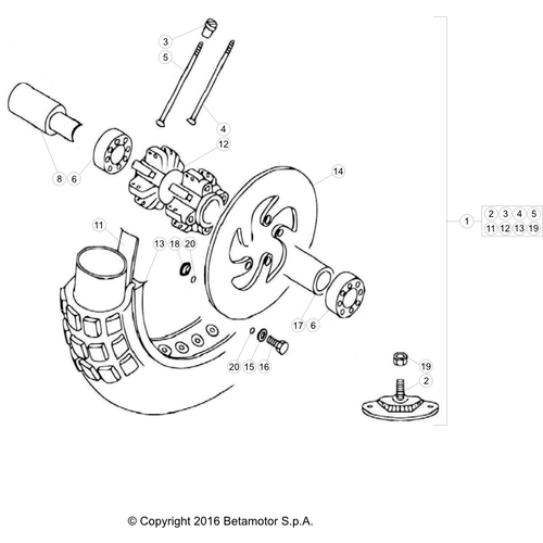 41 FRONT WHEEL