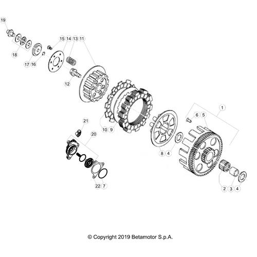 03 PRIMARY GEAR CPL./CLUTCH