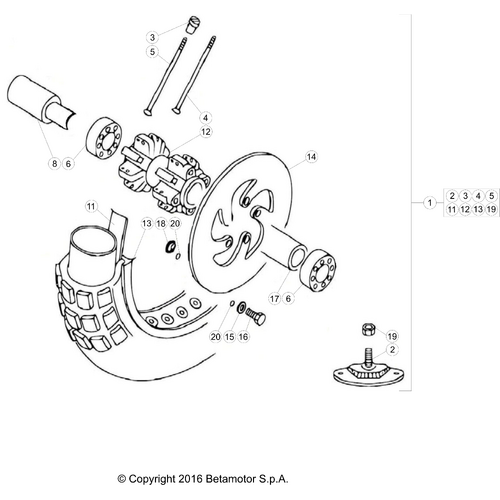 41 FRONT WHEEL