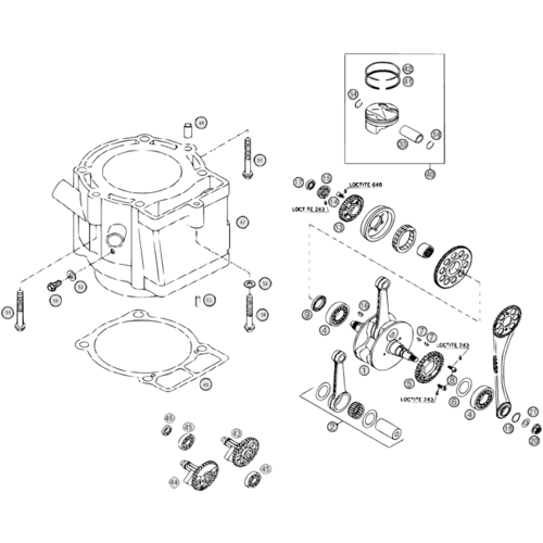 02 CRANKSHAFT/PISTON/BALANCER SHAFT
