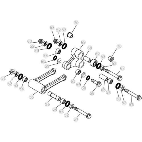 33 SWING ARM/REAR SUSPENSION