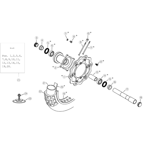 41 FRONT WHEEL