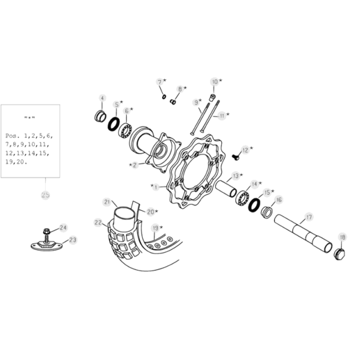 41 FRONT WHEEL