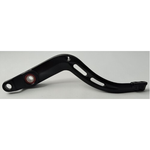 REAR BRAKE LEVER BLACK RR 2ST/4ST