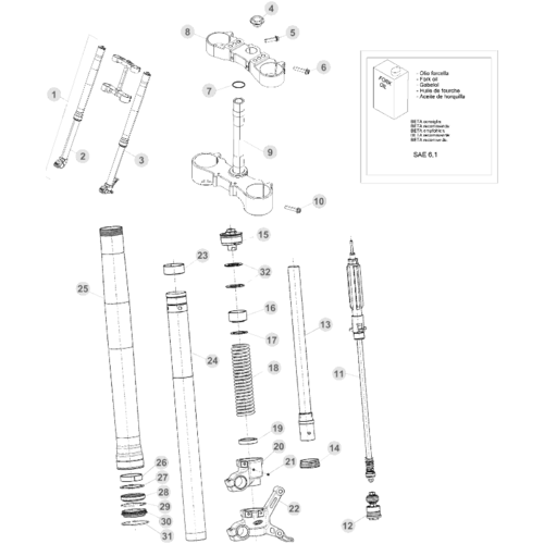 34 FRONT FORK