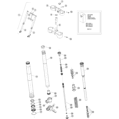 34 FRONT FORK