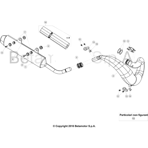 37 EXHAUST SYSTEM - FROM CHASSIS 0