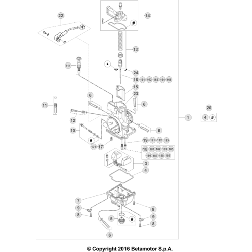 12 CARBURETOR - FROM CHASSIS 0