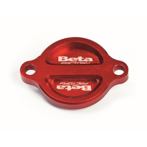 BETA OIL FILTER CAP ALLOY RED 4ST RR MY15>>