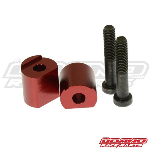 BAR RISERS 30MM RED