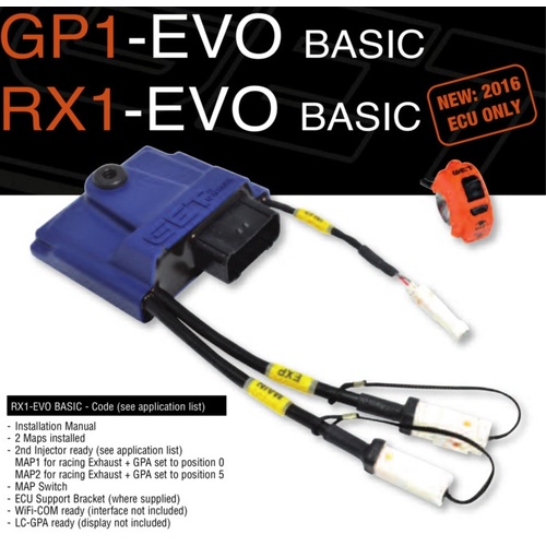 GET ECU - GP1/RX1 EVO BASIC   RR350 MY15-17