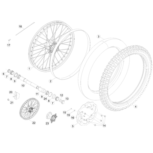 41 FRONT WHEEL