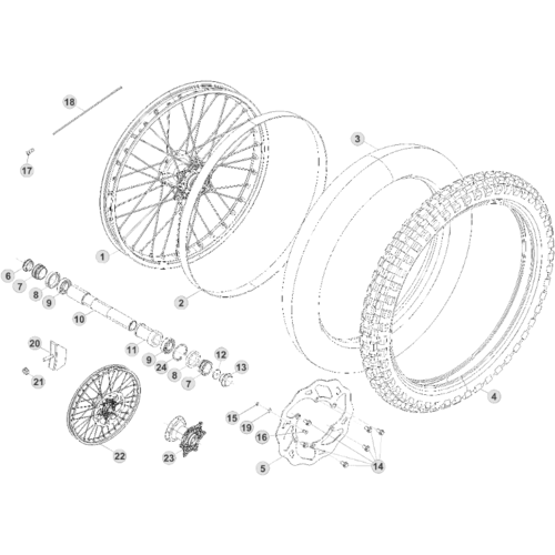 41 FRONT WHEEL