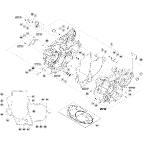 01 ENGINE CASE