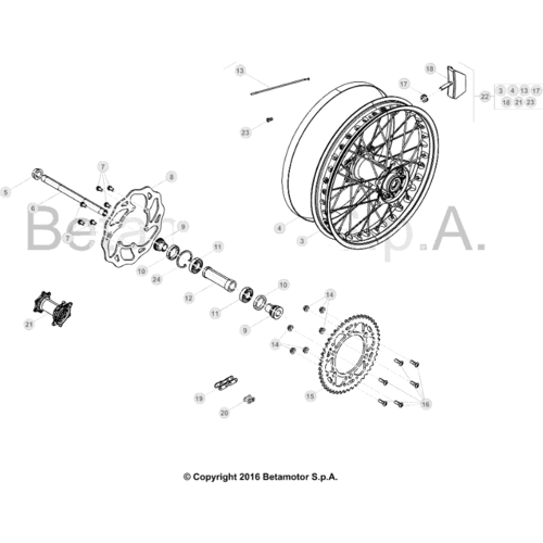 42 REAR WHEEL