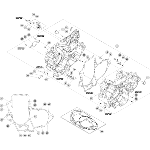 01 ENGINE CASE