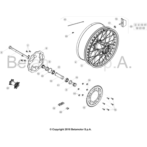 42 REAR WHEEL
